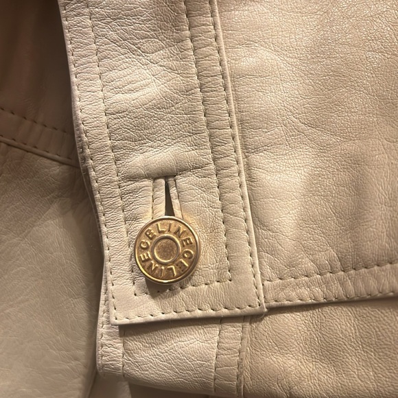 CELINE 100% Lambskin Women’s Jacket size 44. Made in France. Perfect condition. - Picture 7 of 17
